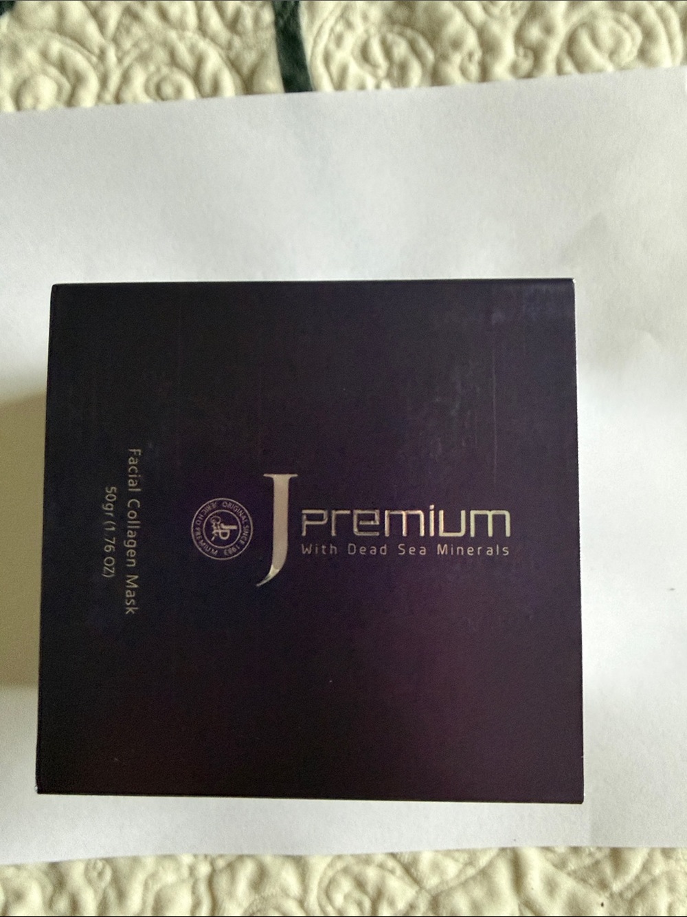 Jericho Cosmetics - Facial Collagen Mask - Dead Sea Minerals Cosmetics